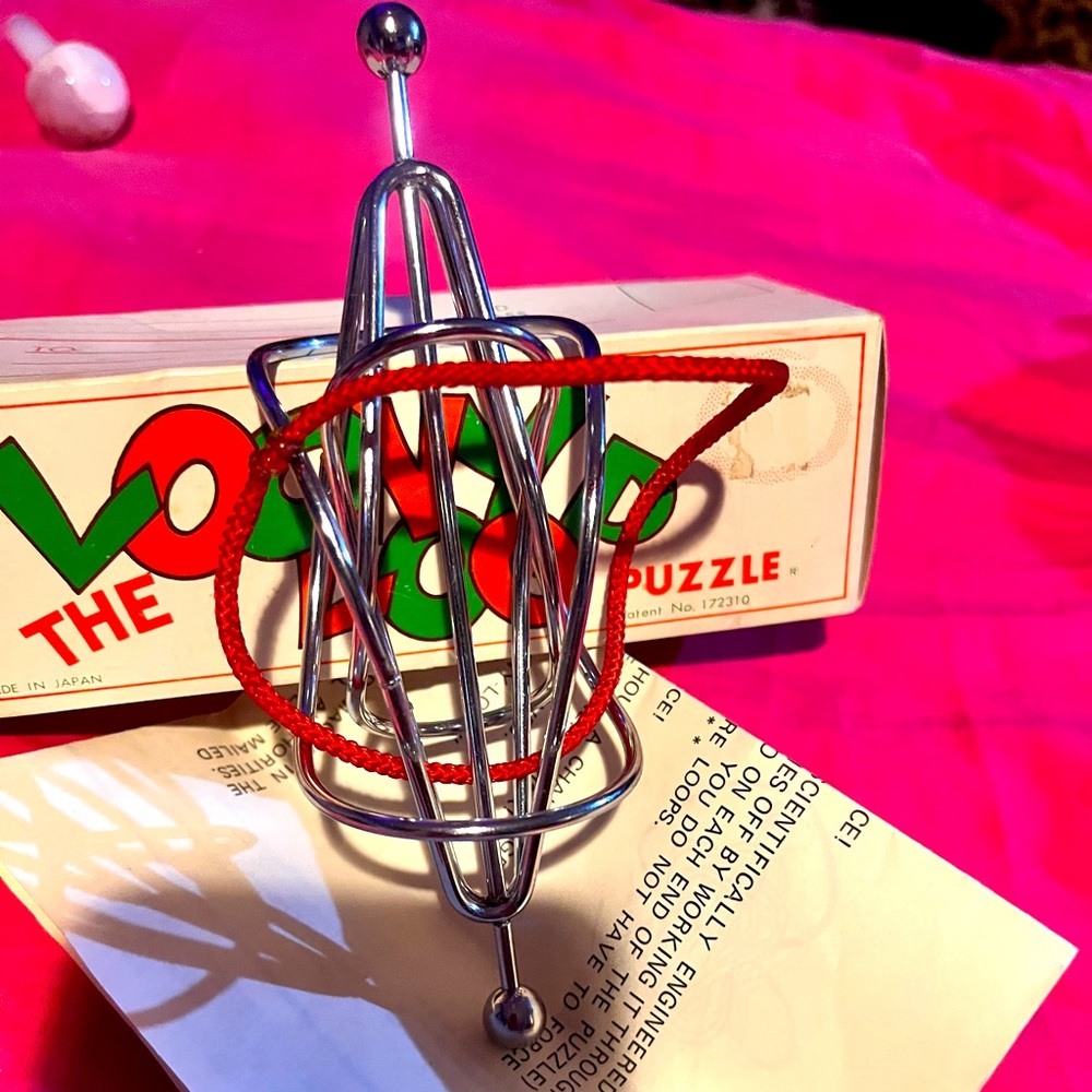 Vintage “The Loony Loop” puzzle.
